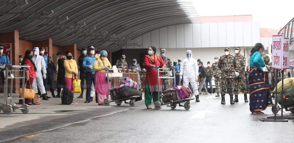 शनिबारसम्म १८ हजारभन्दा धेरै नेपाली स्वदेश आइपुगे
